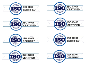 ISO Certified Companies