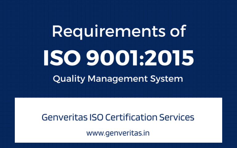 Requirements of ISO 9001